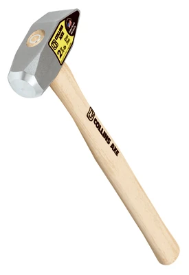 3 Lb Cross Pein Hammer With Durable 16" Hickory Handle