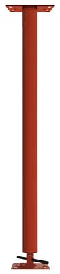 Adjustable Steel Jack Post With M Plate - 7.3 To 7.7 Ft Height, 11 Gauge