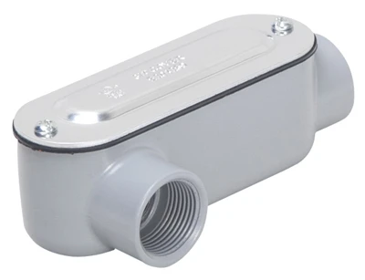 Rigid/imc Conduit Fitting, Oval Thread Body, Die-cast Aluminum, 3/4-inch, Model Rlr075