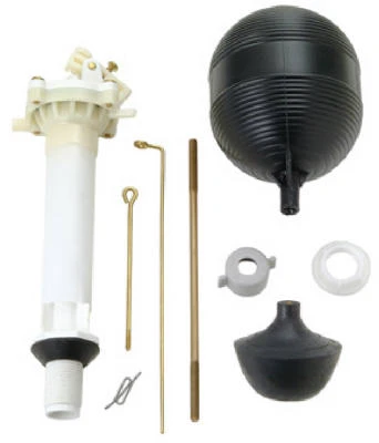 Toilet Tank Tune Up Kit With Fill Valve And Repair Components