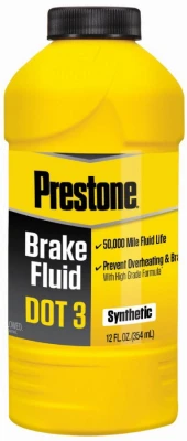12 Oz Heavy-duty Dot 3 Brake Fluid For Cars & Abs
