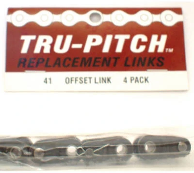 Ansi #41 Offset Link Chain – Pack Of 4 Durable Links