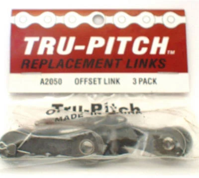 Ansi #2050 Offset Links – 3 Pack For Chain Repairs & Assembly
