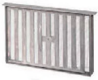 8x16 Inch Aluminum Foundation Vent With Adjustable Slide Damper