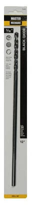 5/16 X 12 In. High-speed Black Oxide Drill Bit