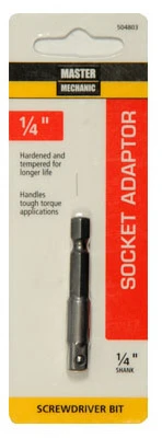 1/4 Inch Hex Shank Socket Adapter For Power Tools