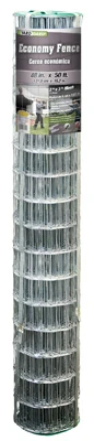 Galvanized Welded Wire Fence, 48 In. X 50 Ft., 16-ga, 3 X 2 In. Mesh