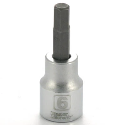 6mm Hex Bit Socket With 3/8" Drive – Durable & Precise