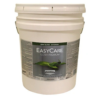 Ultra Premium Weatherall 5 Gallon White Semi-gloss Exterior Paint