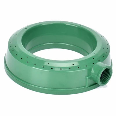 Plastic Ring Sprinkler With 30-foot Diameter Coverage For Efficient Watering