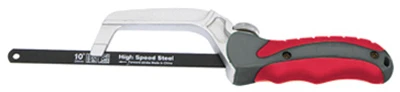 Soft-grip Mini Hacksaw, 10 Inch With 24 Teeth Blade