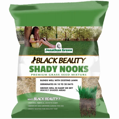 Black Beauty Shady Nooks 7 Lb Shade-tolerant Grass Seed Mix