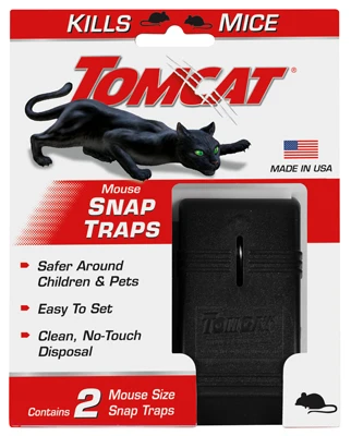 2-pack Reusable Mouse Snap Traps