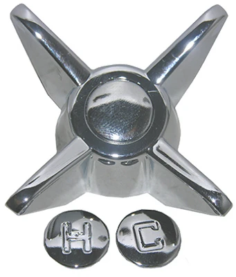 American Standard Chrome 4-point Colony Faucet Handle Replacement