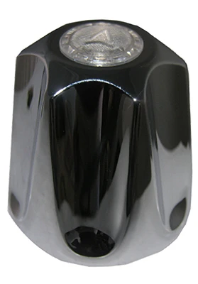 Verve Large Canopy Chrome Door Handle With Diverter Button