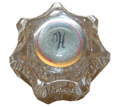 Clear Twin Handle Replacement For Delta Lavatory & Kitchen Faucets