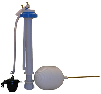 Toilet Tank Repair Kit With 10" Anti-siphon Fill Valve For Effective Flushing