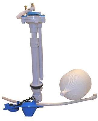 Water Saver Toilet Repair Kit With Adjustable Fill Valve & Flapper