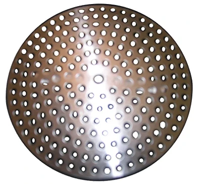 3-1/8" Chrome Sink & Shower Drain Strainer