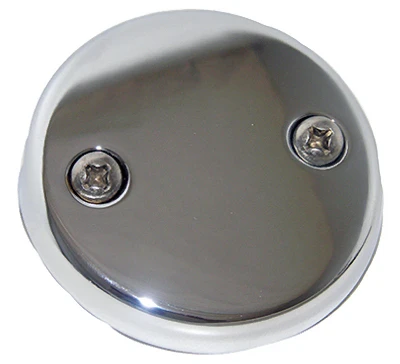 Chrome Universal Bathtub Drain & Overflow Faceplate