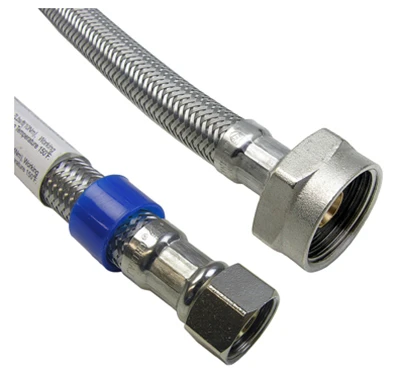 Durable 3/8" X 7/8" X 9" Stainless Steel Toilet Connector