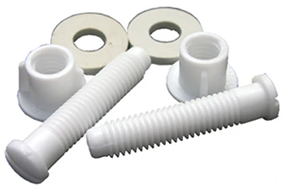 Toilet Seat Hinge Bolt, 7/16 X 1-3/4 In., 2-pk.