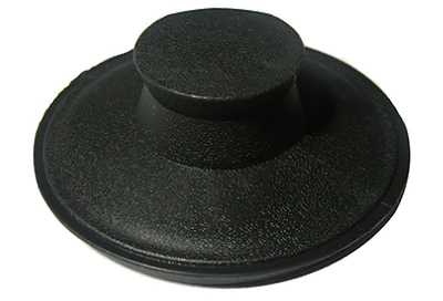 3.5" Black Plastic Disposal Stopper For Badger Sinks
