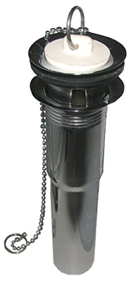 Chrome Lavatory Drain Tailpiece 1-1/4" Diameter, 5" Length