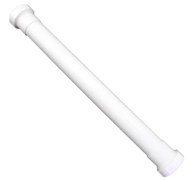 16-inch White Pvc Drain Extension Tube For Lavatory & Kitchen Sinks