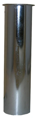 Chrome Plated Brass Flanged Sink Tailpiece 1.5" Od X 6" Length