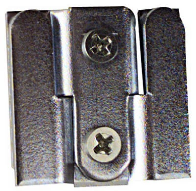 Heavy-duty 1-inch Zinc Flush Mount Hanger For Secure Wall Mounting