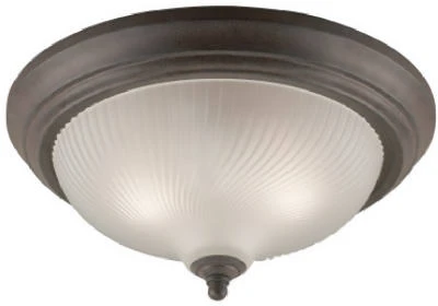 13-inch Sienna Finish Flush Mount Ceiling Light