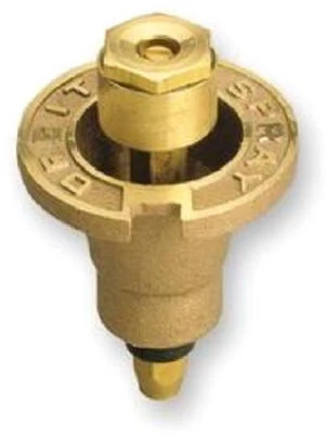 Brass Pop-up Sprinkler Head With 90° Spray Coverage