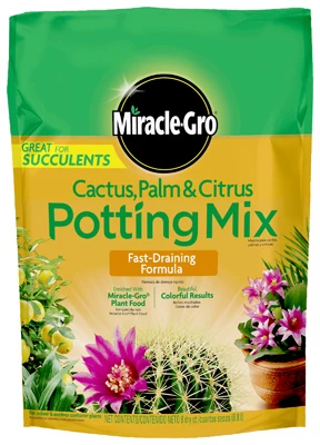Miracle-gro Premium Potting Mix For Cacti, Citrus & Palms 8 Qt