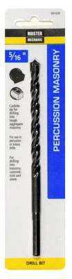 5/16" X 6" Percussion Masonry Drill Bit With Carbide Tip