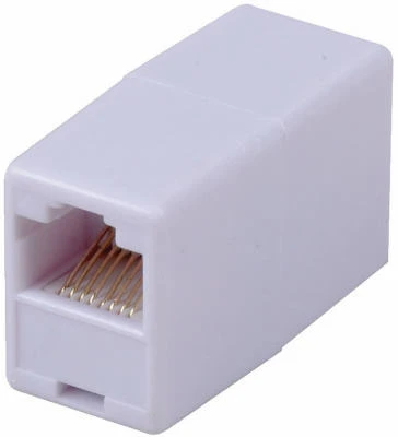 Cat5/cat6 In-line White Coupler For Ethernet Networking - Model Tph560r1v
