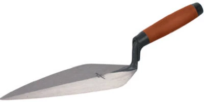 10.5-inch London Pattern Brick Trowel With Durasoft Ergonomic Handle