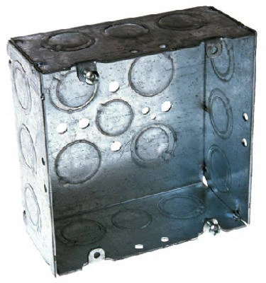4-11/16 Inch Square Electrical Junction Box - Durable & Spacious