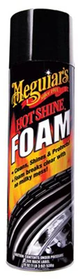 Hot Shine Tire Foam 19oz – Tire Cleaner & Shine