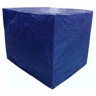 Durable Blue Polyethylene Pallet Cover 5x4x4 Ft