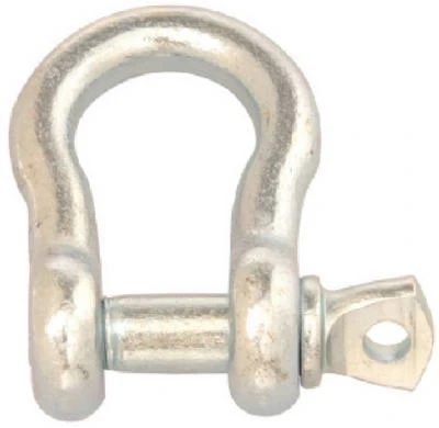 Screw Pin Anchor Shackle, Zinc-plated, 1-inch, 5,000 Lb Working Load Limit