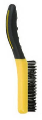 Heavy Duty Wire Brush With Comfortable Shoe Handle For Rust & Paint Removal
