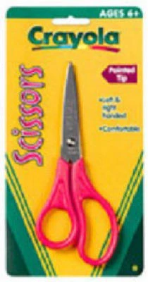 Pointed-tip Scissors With Stainless Steel Blade For Right & Left Handed Use