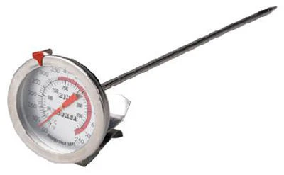 Stainless Steel 8" Deep Fry Thermometer With High-heat Accuracy