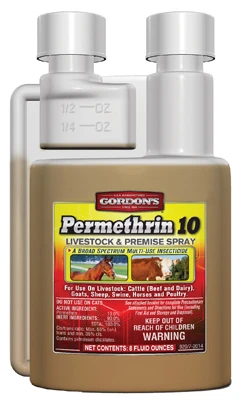 Permethrin 10% Livestock & Premise Insecticide Spray - 8 Oz
