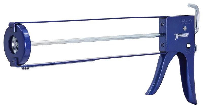 E-z Thrust Professional Steel Caulking Gun, Model 125, 10:1 Thrust Ratio
