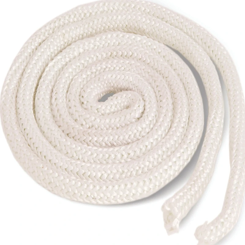 Fiberglass Door Gasket Rope, White, 1" X 6' For Stoves & Fireplaces