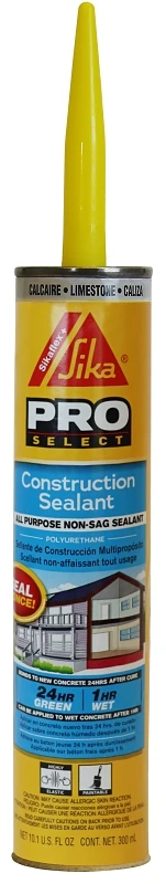 Construction Sealant, Limestone, 10.1-oz.