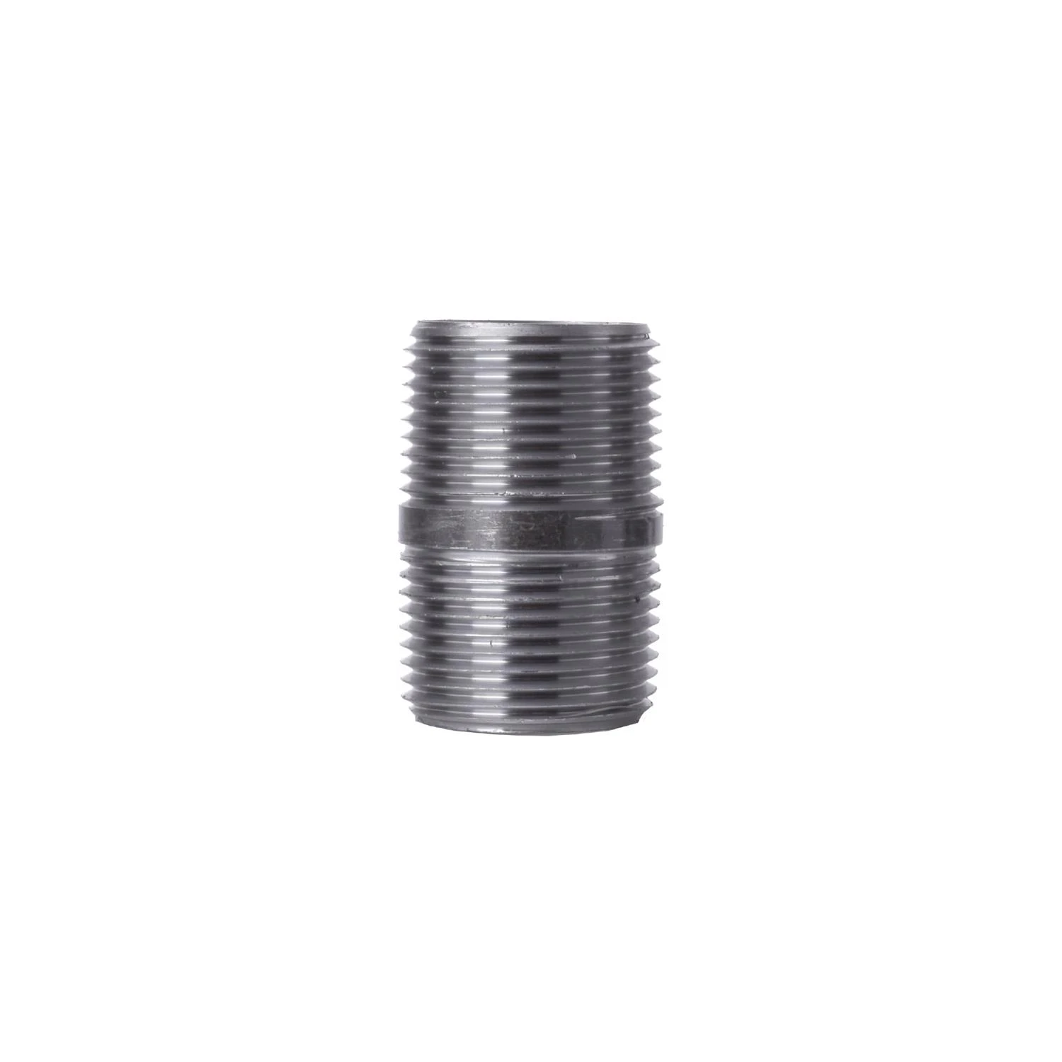 1 In. Mip X 1 In. D Mip Black Steel 2 In. L Nipple