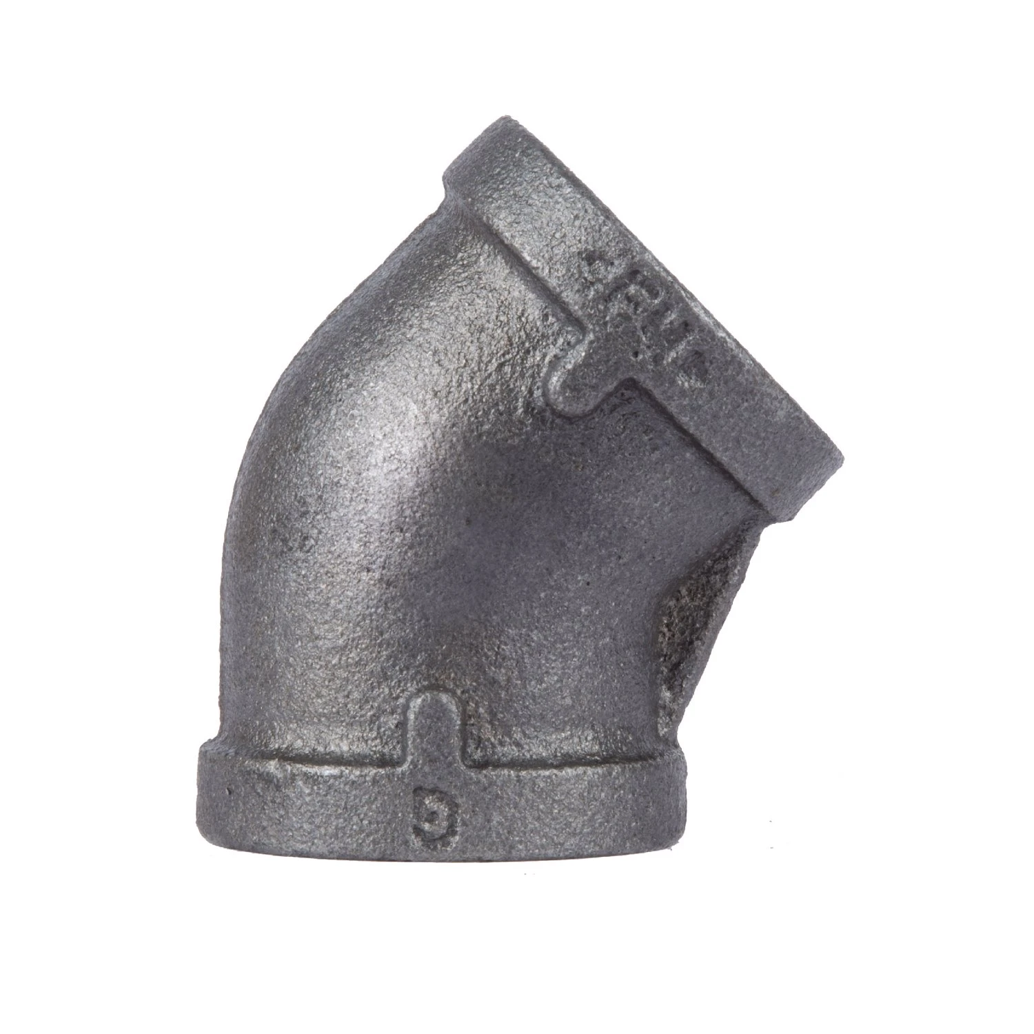 1 In. Fip Black Malleable Iron 45 Degree Elbow - Model 310e45-1